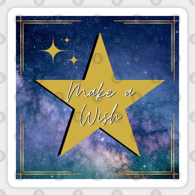 MAKE A WISH Sticker by WORDS MEAN POWER